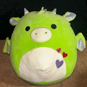 12 inch green dragon named Desmund!